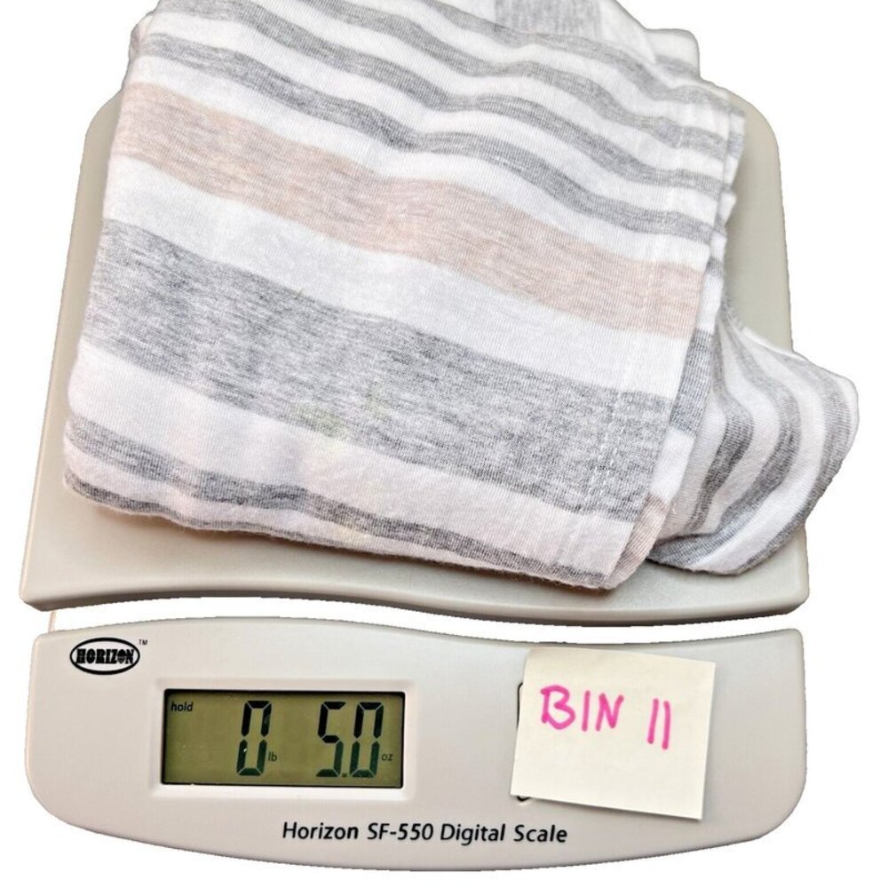 Late August - Grey, Beige, Tan Short Sleeve Dolman Top L - Picture 12 of 12